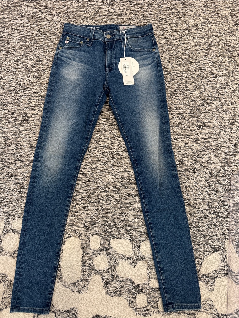 AG Adriano Goldschmied Dark Blue Skinny Jeans